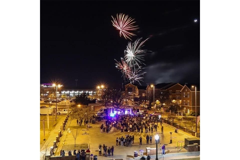 Event fireworks display
